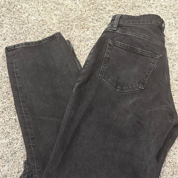 A&F The dad high rise curve love jeans size 26 LONG LENGTH - Picture 3 of 4